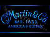FREE Martin & Co. Guitars LED Sign - Blue - TheLedHeroes