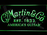 FREE Martin & Co. Guitars LED Sign - Green - TheLedHeroes