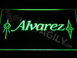 FREE Alvarez Guitars LED Sign - Green - TheLedHeroes