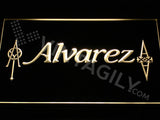 FREE Alvarez Guitars LED Sign - Yellow - TheLedHeroes