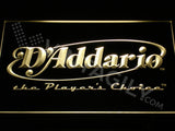 D'addario LED Sign - Yellow - TheLedHeroes