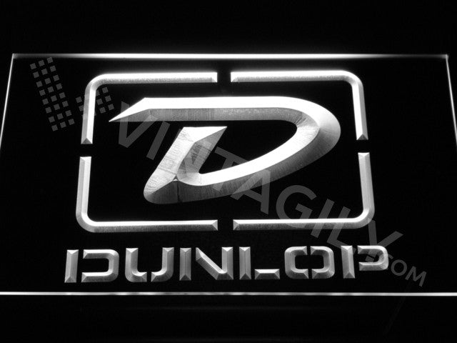 Dunlop LED Sign - White - TheLedHeroes