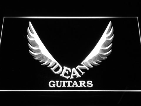 FREE Dean Guitars LED Sign - White - TheLedHeroes