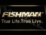 FREE Fishman LED Sign - Yellow - TheLedHeroes