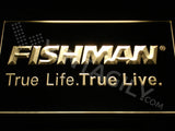 Fishman LED Sign - Yellow - TheLedHeroes