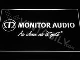 FREE Monitor Audio LED Sign - White - TheLedHeroes