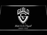 Guild Guitars LED Neon Sign Electrical - White - TheLedHeroes
