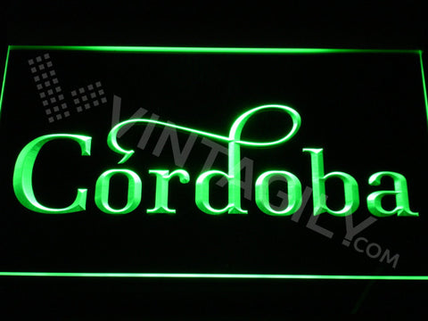 FREE Cordoba LED Sign - Green - TheLedHeroes