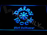 Daisy Rock Guitars LED Sign - Blue - TheLedHeroes