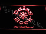 Daisy Rock Guitars LED Sign - Red - TheLedHeroes