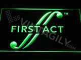 FREE First Act LED Sign - Green - TheLedHeroes