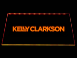 FREE Kelly Clarkson LED Sign - Orange - TheLedHeroes