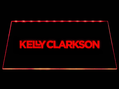 FREE Kelly Clarkson LED Sign - Red - TheLedHeroes