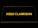 FREE Kelly Clarkson LED Sign - Yellow - TheLedHeroes