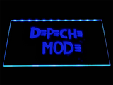 Depeche Mode (2) LED Neon Sign Electrical - Blue - TheLedHeroes