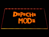Depeche Mode (2) LED Neon Sign USB - Orange - TheLedHeroes