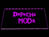 Depeche Mode (2) LED Neon Sign Electrical - Purple - TheLedHeroes