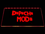 Depeche Mode (2) LED Neon Sign Electrical - Red - TheLedHeroes