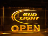 FREE Bud Light Open LED Sign - Yellow - TheLedHeroes