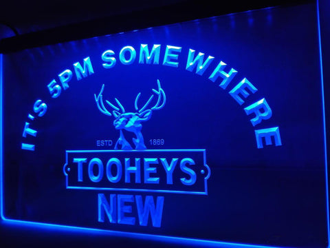 Tooheys New It's 5pm Somewhere LED Neon Sign Electrical -  - TheLedHeroes