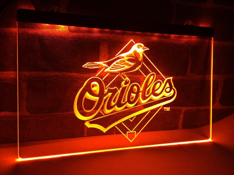 Baltimore Orioles (3) LED Neon Sign Electrical -  - TheLedHeroes