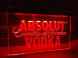 Absolut Vodka LED Neon Sign USB - Red - TheLedHeroes