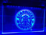Starbucks LED Neon Sign USB - Blue - TheLedHeroes