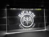 Bacardi Breezer Bat LED Neon Sign Electrical - White - TheLedHeroes