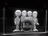 The Beatles (3) LED Neon Sign USB - White - TheLedHeroes