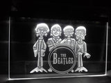 FREE The Beatles (3) LED Sign - White - TheLedHeroes