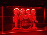 The Beatles (3) LED Neon Sign USB - Red - TheLedHeroes