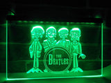 The Beatles (3) LED Neon Sign Electrical - Green - TheLedHeroes