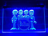 The Beatles (3) LED Neon Sign USB - Blue - TheLedHeroes