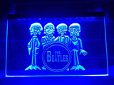 FREE The Beatles (3) LED Sign - Blue - TheLedHeroes