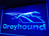 Greyhound Dog LED Neon Sign Electrical - Blue - TheLedHeroes