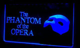 The Phantom of the Opera LED Neon Sign USB - Blue - TheLedHeroes