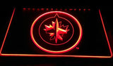 Winnipeg Jets (3) LED Neon Sign Electrical - Orange - TheLedHeroes