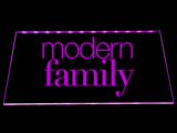 FREE Modern Family LED Sign - Purple - TheLedHeroes