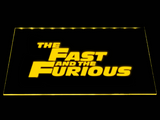 FREE Fast and Furious (2) LED Sign - Yellow - TheLedHeroes