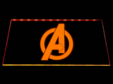 FREE Avengers LED Sign - Orange - TheLedHeroes