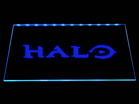 FREE Halo LED Sign - Blue - TheLedHeroes