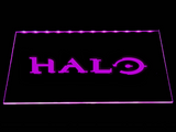 Halo LED Neon Sign Electrical - Purple - TheLedHeroes
