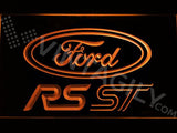 Ford RS/ST LED Neon Sign Electrical - Orange - TheLedHeroes