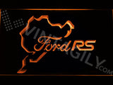 Ford RS Nürburgring LED Sign - Orange - TheLedHeroes