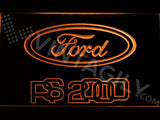 Ford RS 2000 LED Neon Sign USB - Orange - TheLedHeroes