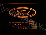 Ford Escort RS Turbo LED Sign - Orange - TheLedHeroes