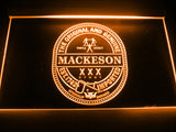 FREE Mackeson Stout LED Sign - Orange - TheLedHeroes