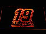 Carl Edwards LED Sign - Orange - TheLedHeroes