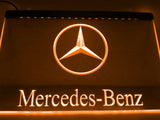 Mercedes Benz 2 LED Neon Sign Electrical - Orange - TheLedHeroes