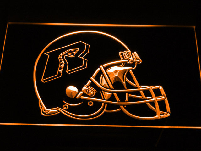 FREE Arizona Rattlers Helmet LED Sign - Orange - TheLedHeroes